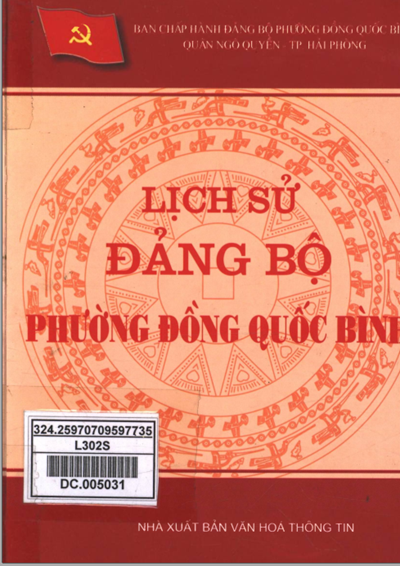 LỊCH SỬ ĐẢNG BỘ PHƯỜNG ĐỒNG QUỐC BÌNH (BẢN GỐC)